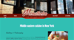 Desktop Screenshot of moustachepitza.com